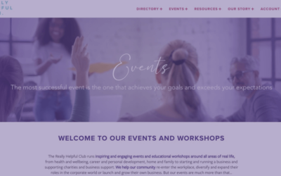 An Interview with Caroline Edwards, Events Director at Really Helpful Club