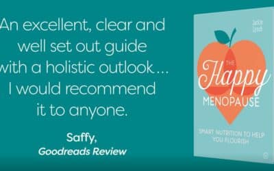 Introducing my new book: The Happy Menopause – Smart Nutrition to Help You Flourish.