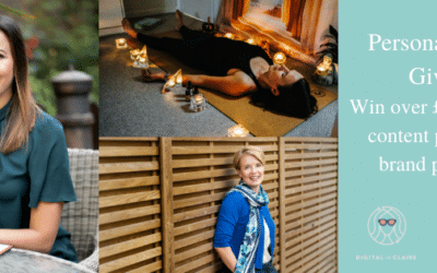 GIVEAWAY – £1,000 Personal Brand Photography and Social Media Planning